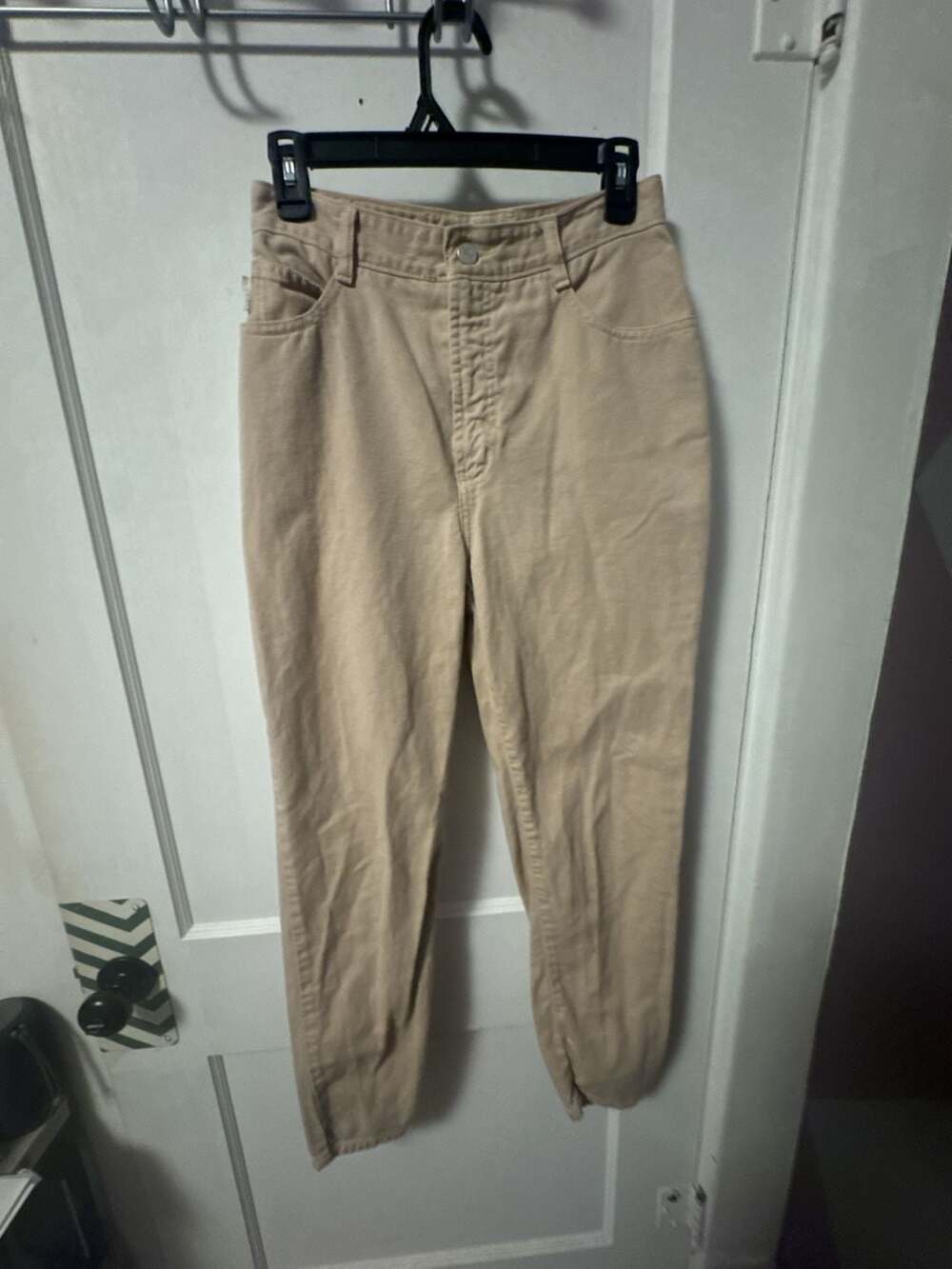 Bongo Jeans Size 9 Tan High Waist Denim